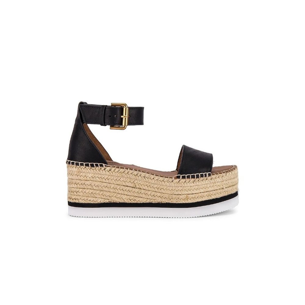 See By Chloe Glyn Platform Sandal in Black